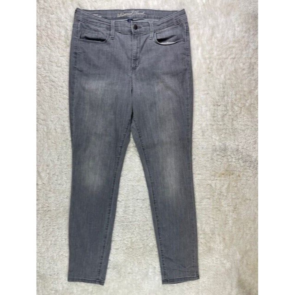 Universal Thread Size 10 30 Womens Jeans Gray Stretch High Rise Skinny